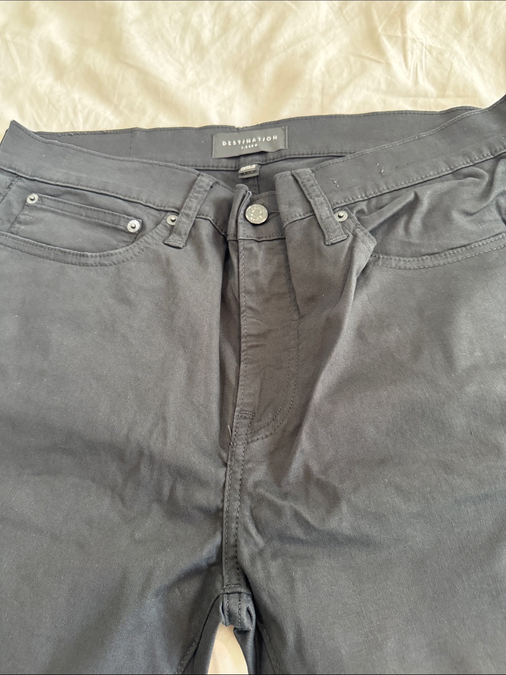 J. Crew Slim Black Men's Jeans - Five-Pocket Stretch